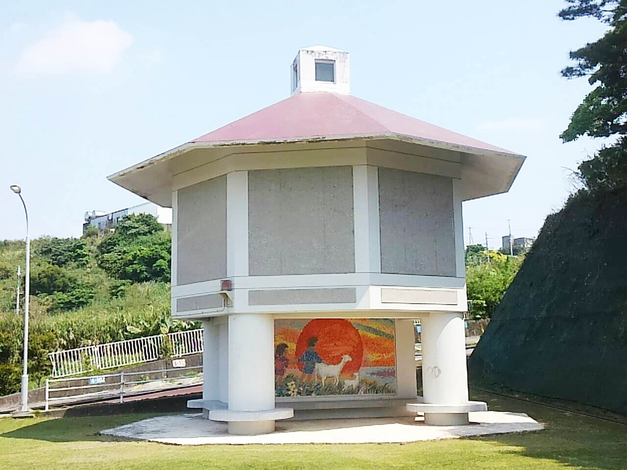 高架槽屋根瓦撤去工事を行いました